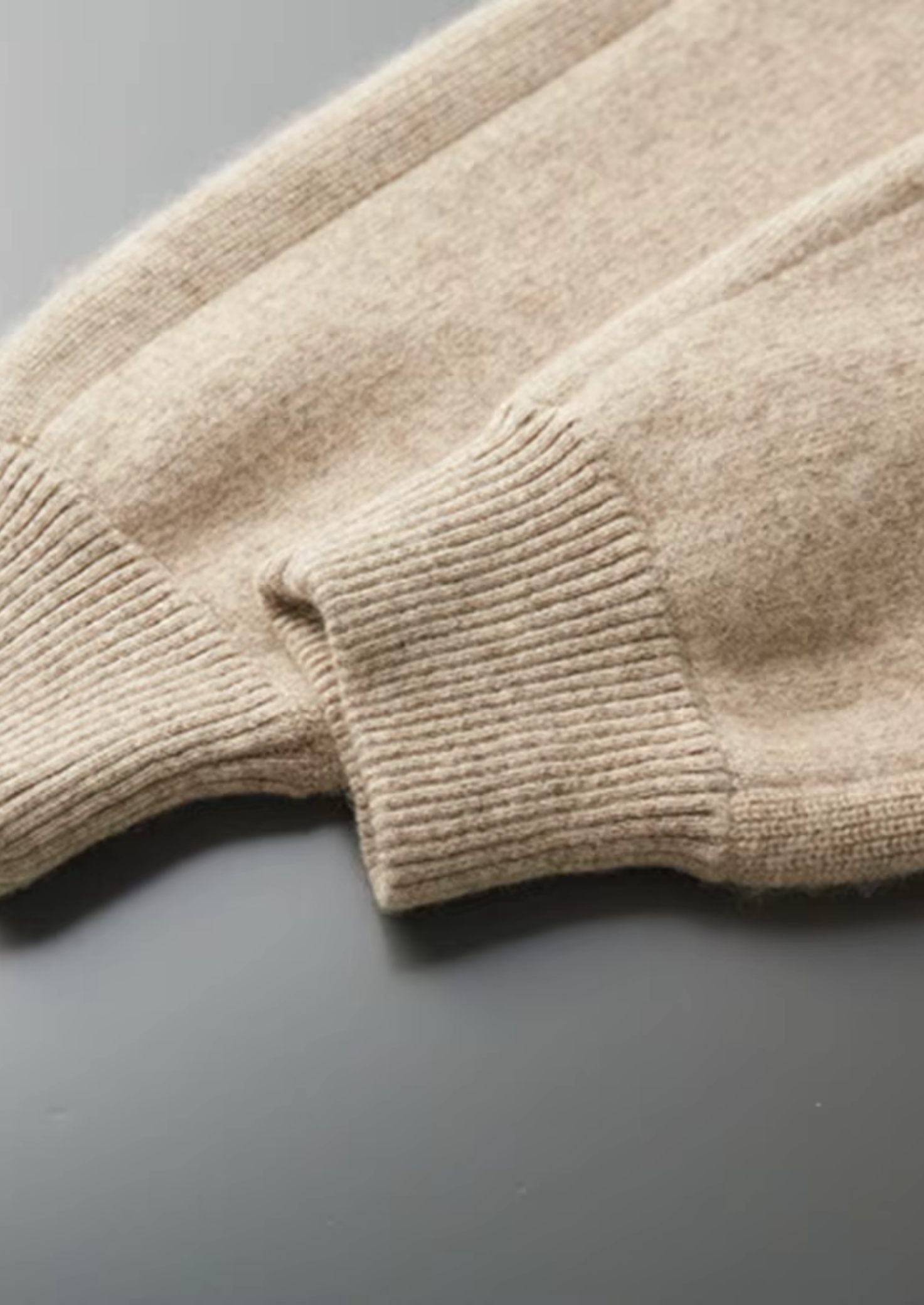 Premium Cashmere Sand Kilian Leisure Set | Vallentty