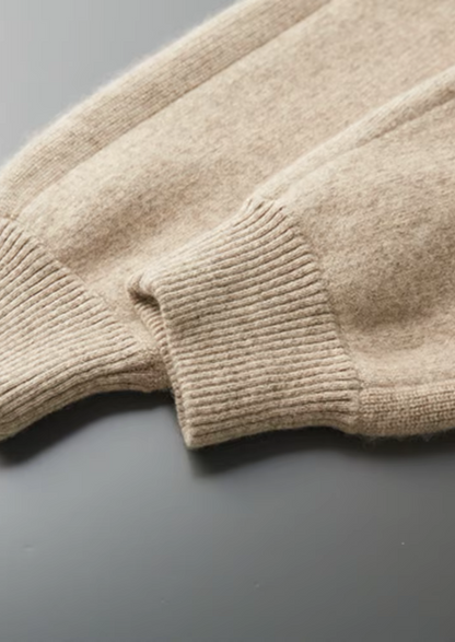 Premium Cashmere Sand Kilian Leisure Set | Vallentty