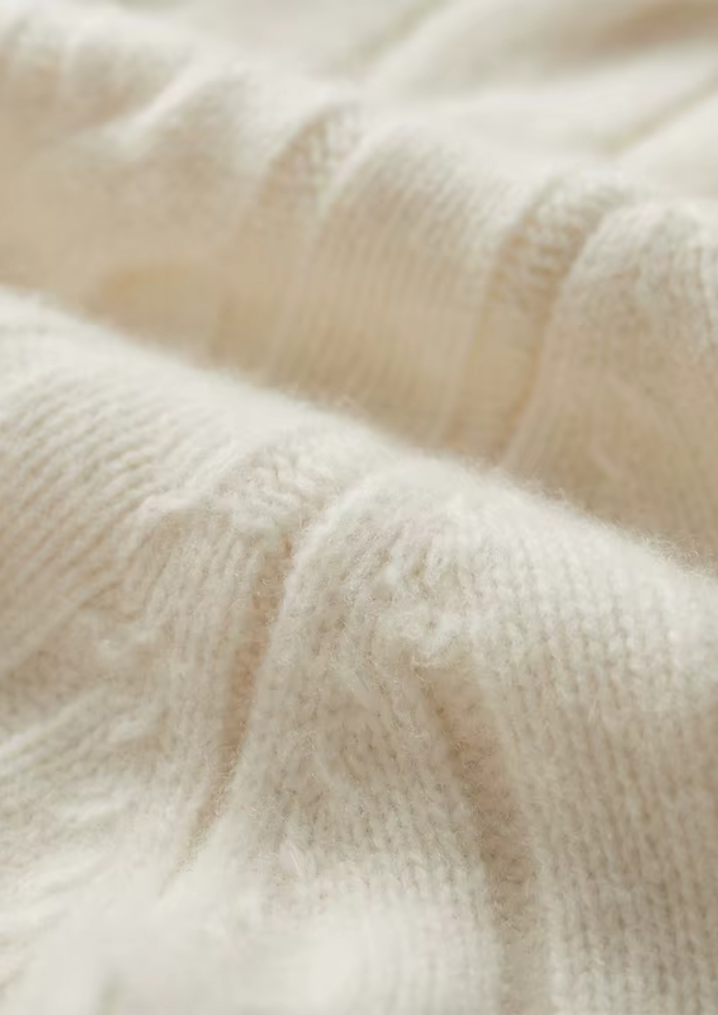 Pure Extra-Fine Merino Wool Dual-Zip Cable Cardigan | Vallentty