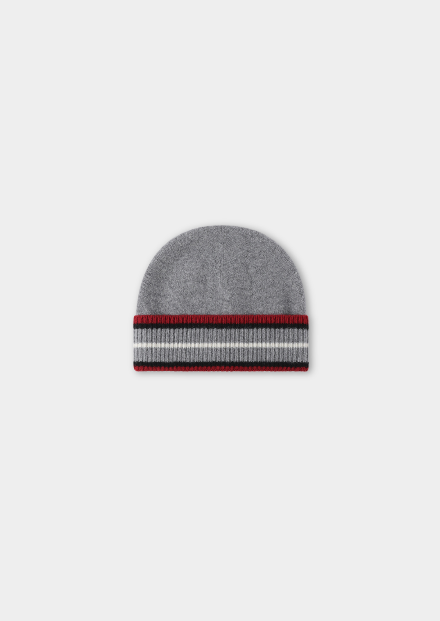 Light Gray Merino Wool Wintertime Beanie | Vallentty