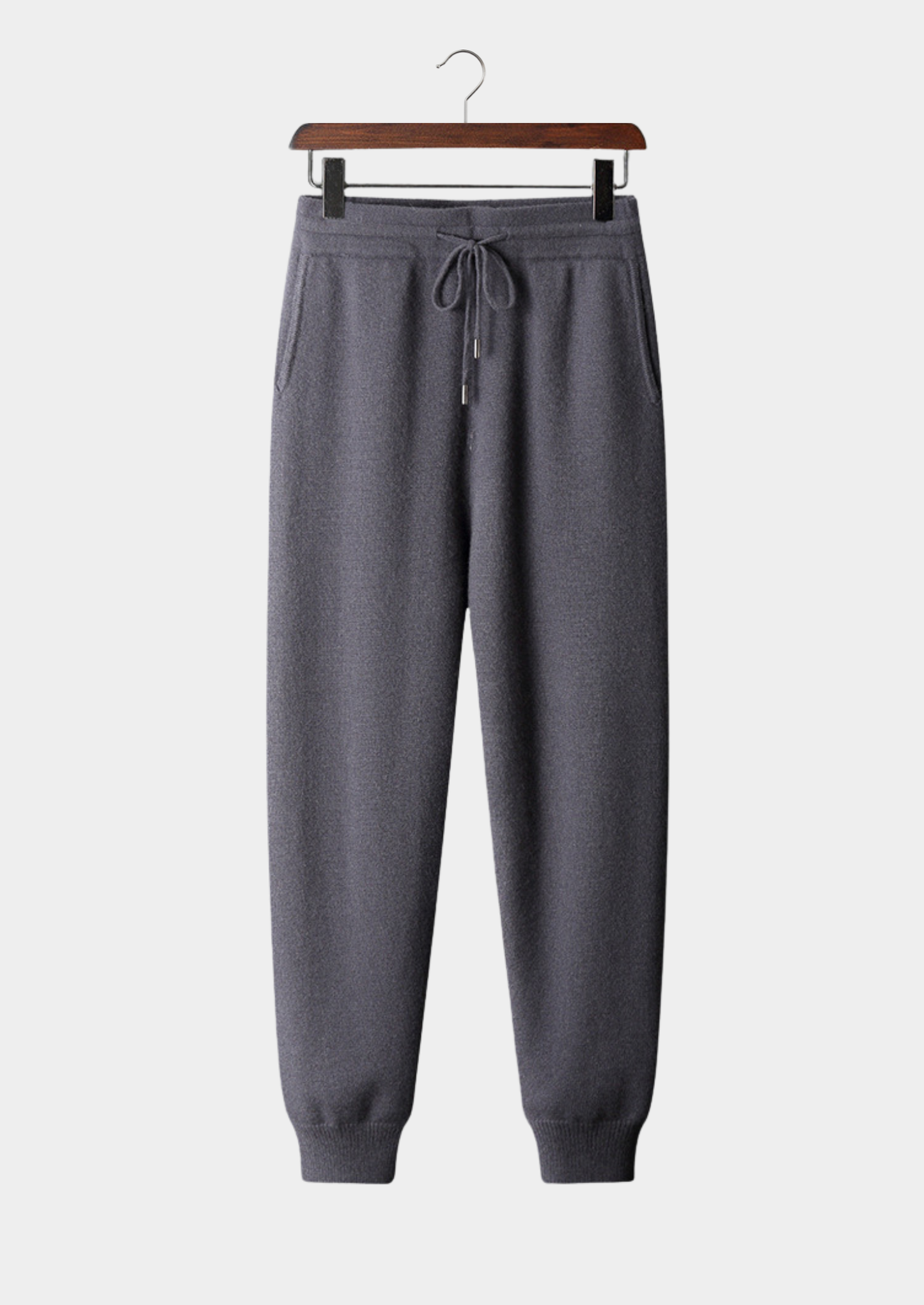 Premium Cashmere Essential Leisure Joggers | Vallentty