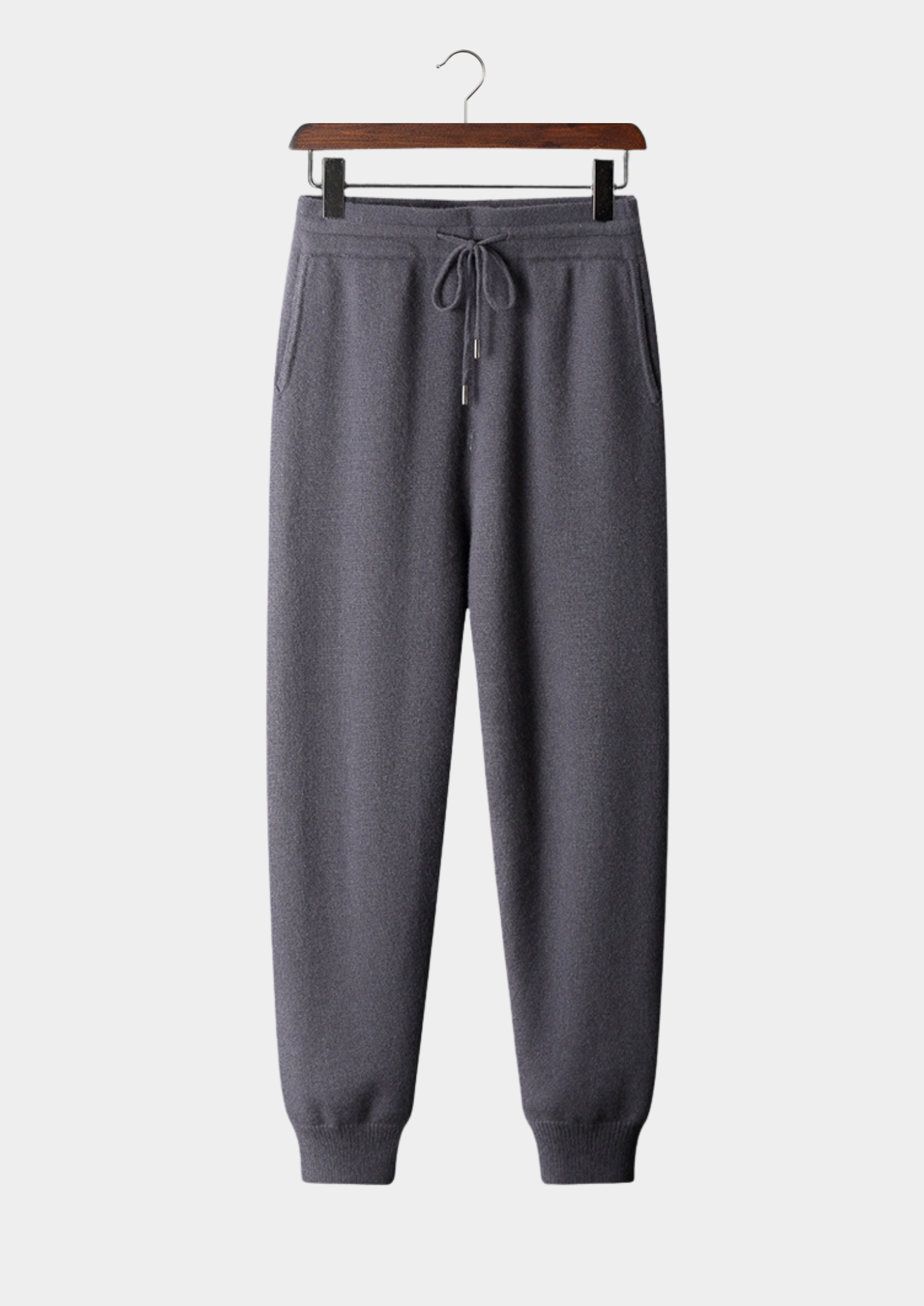 Premium Cashmere Essential Leisure Joggers | Vallentty