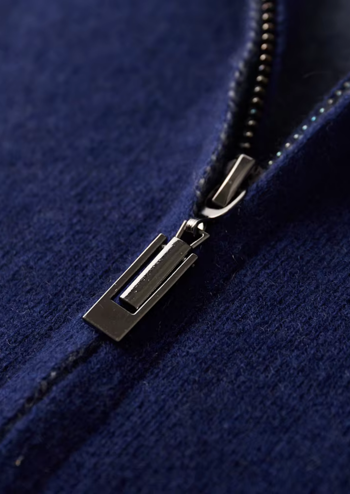 Premium Cashmere Navy Blue Torino Leisure Set | Vallentty