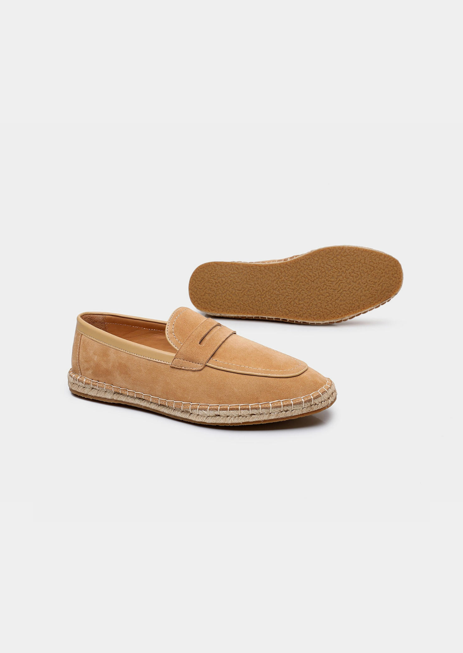 Penny Seaside Espadrilles - Beige | Vallentty
