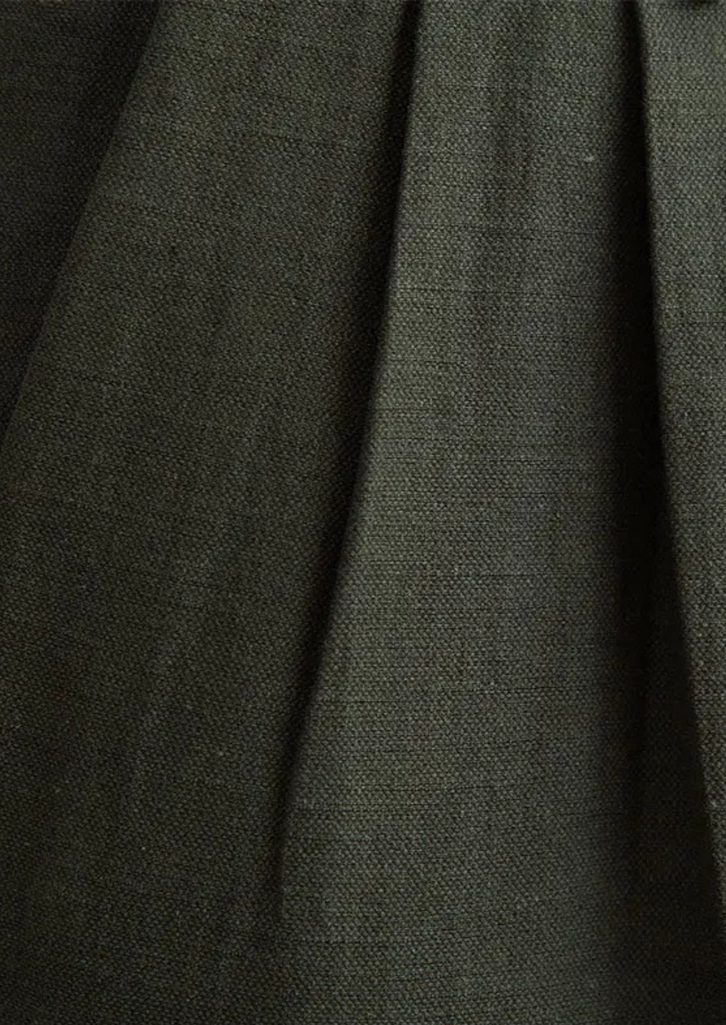 Cagliari Pleated Coastal Trousers - Olive | Vallentty