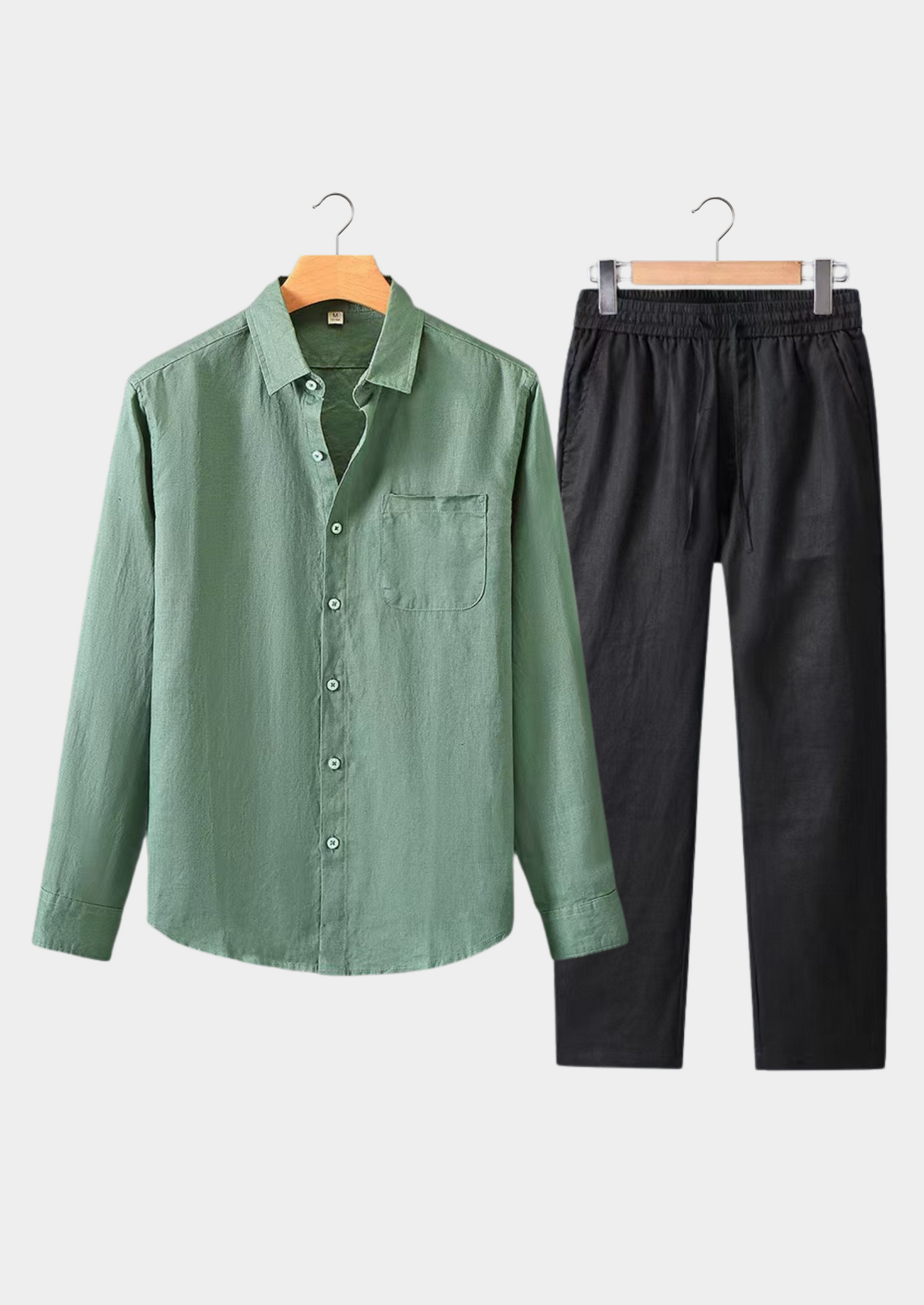 Dolcevita Longsleeve Summer Set - Green/black | Vallentty