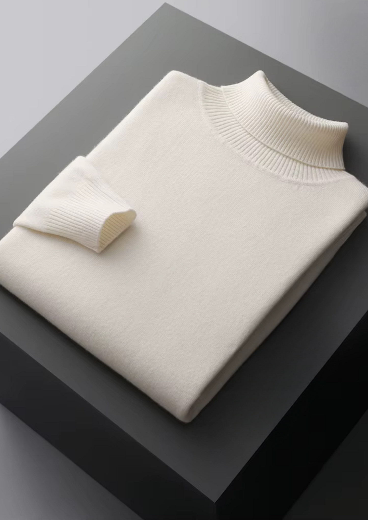 Pure Extra-Fine Merino Wool Classic Rollneck | Vallentty