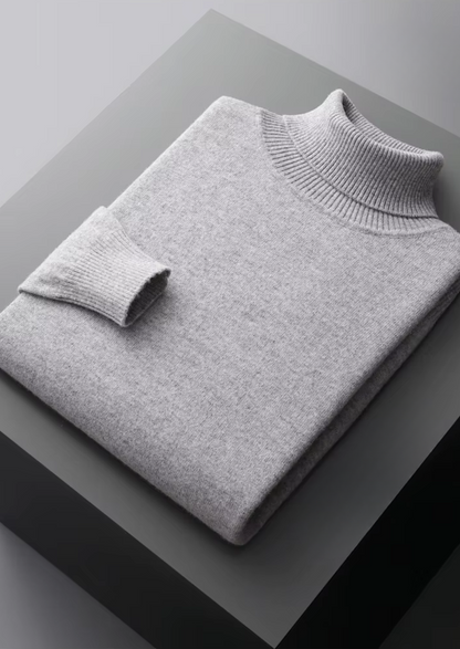 Pure Extra-Fine Merino Wool Classic Rollneck | Vallentty
