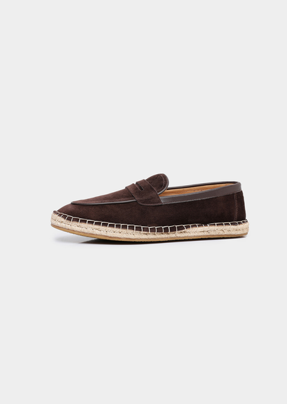 Penny Seaside Espadrilles - Coffee | Vallentty