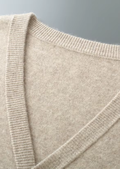 Pure Extra-Fine Merino Wool Essential Cardigan | Vallentty