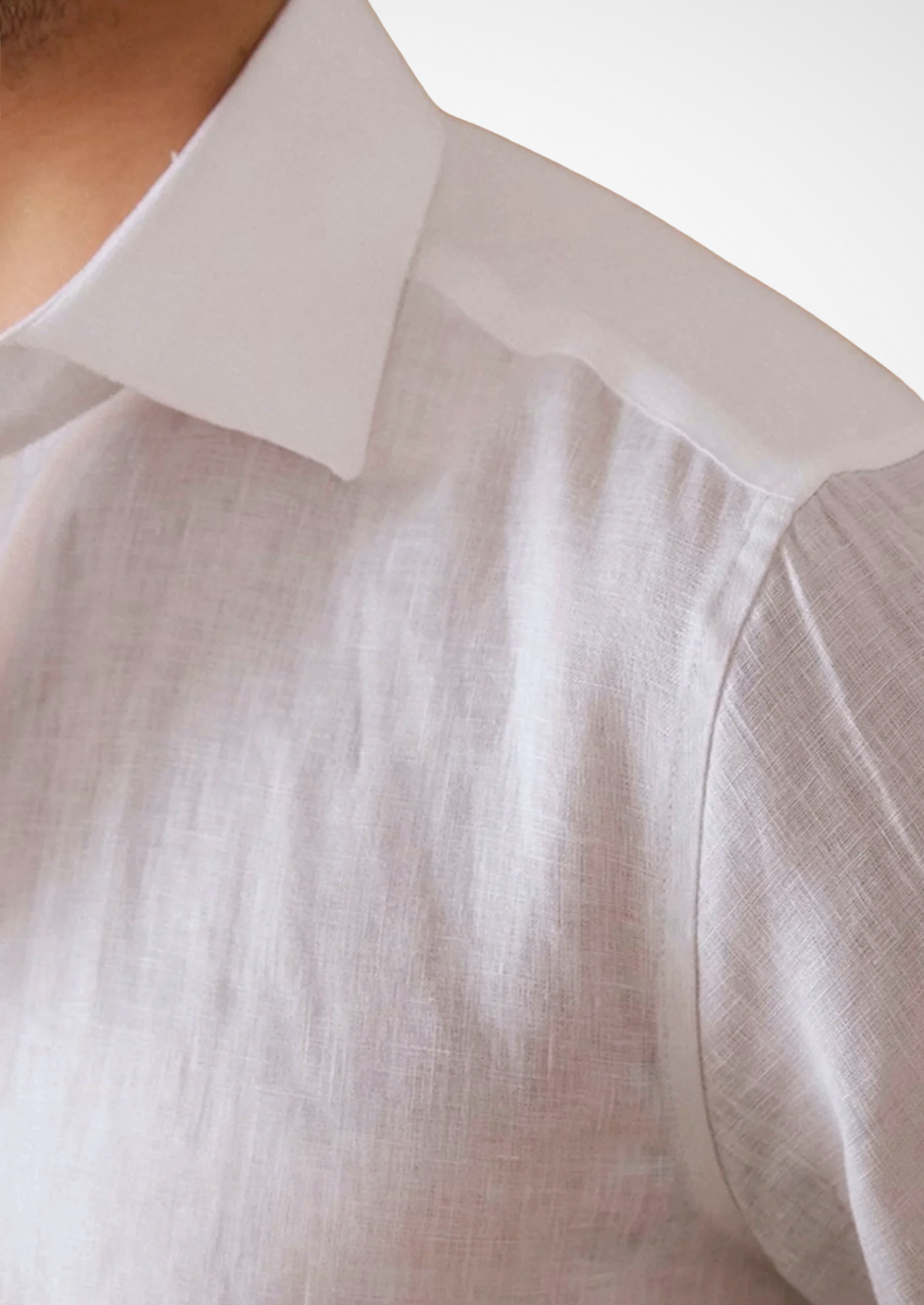 Portofino Coastal Shirt - White | Vallentty