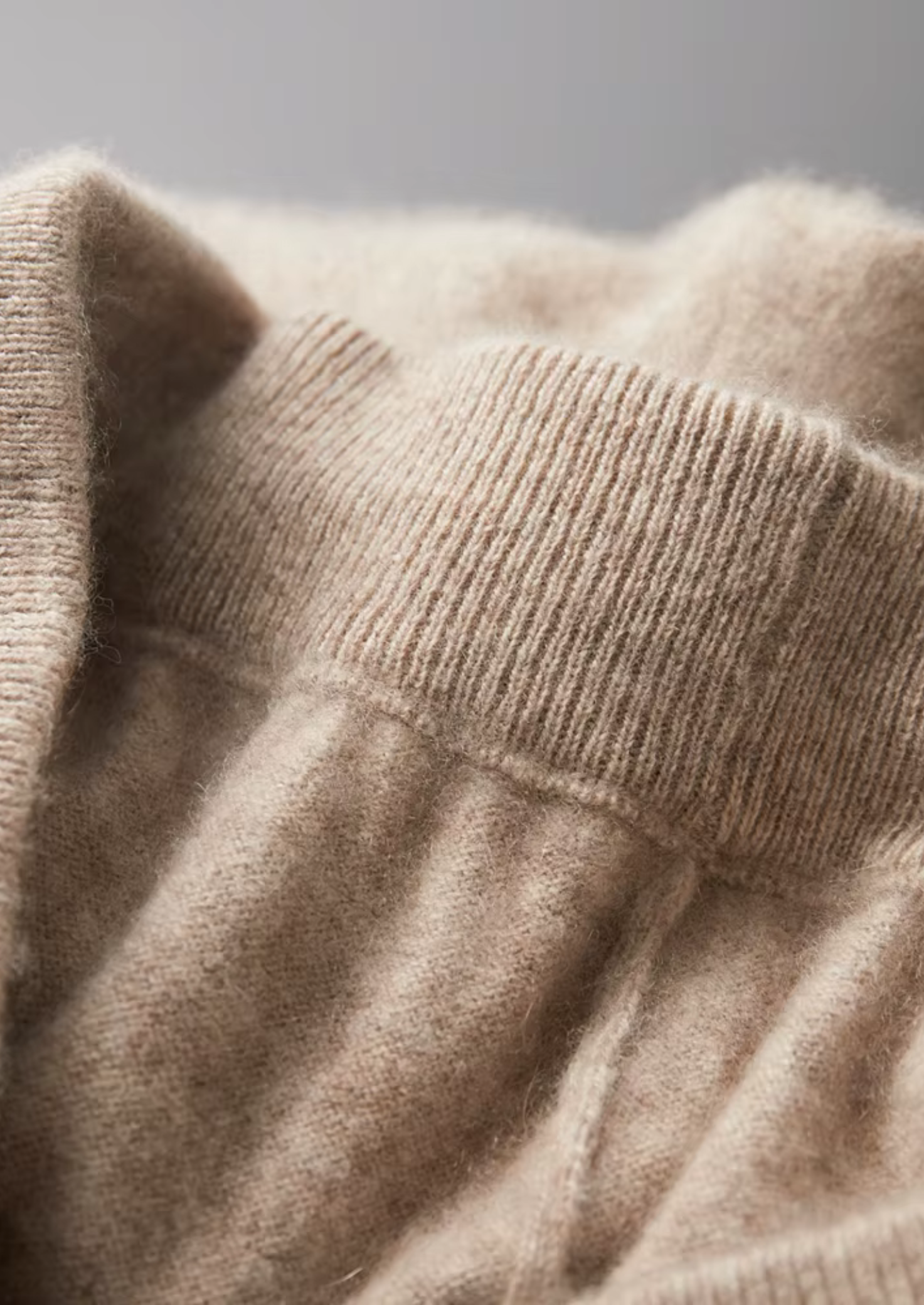 Premium Cashmere Sand Vienna Leisure Set | Vallentty