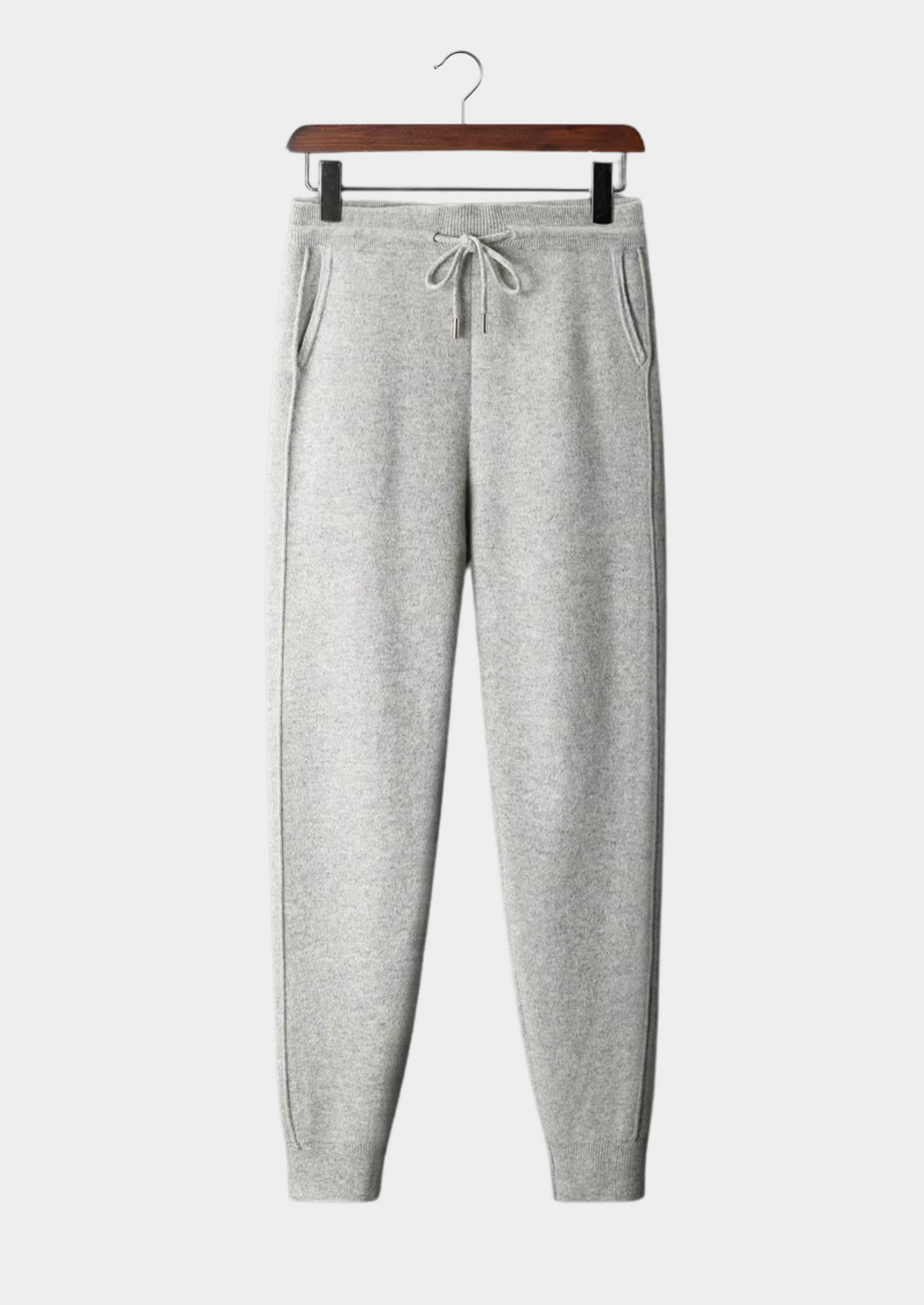 Pure Extra-Fine Merino Wool Leisure Joggers | Vallentty