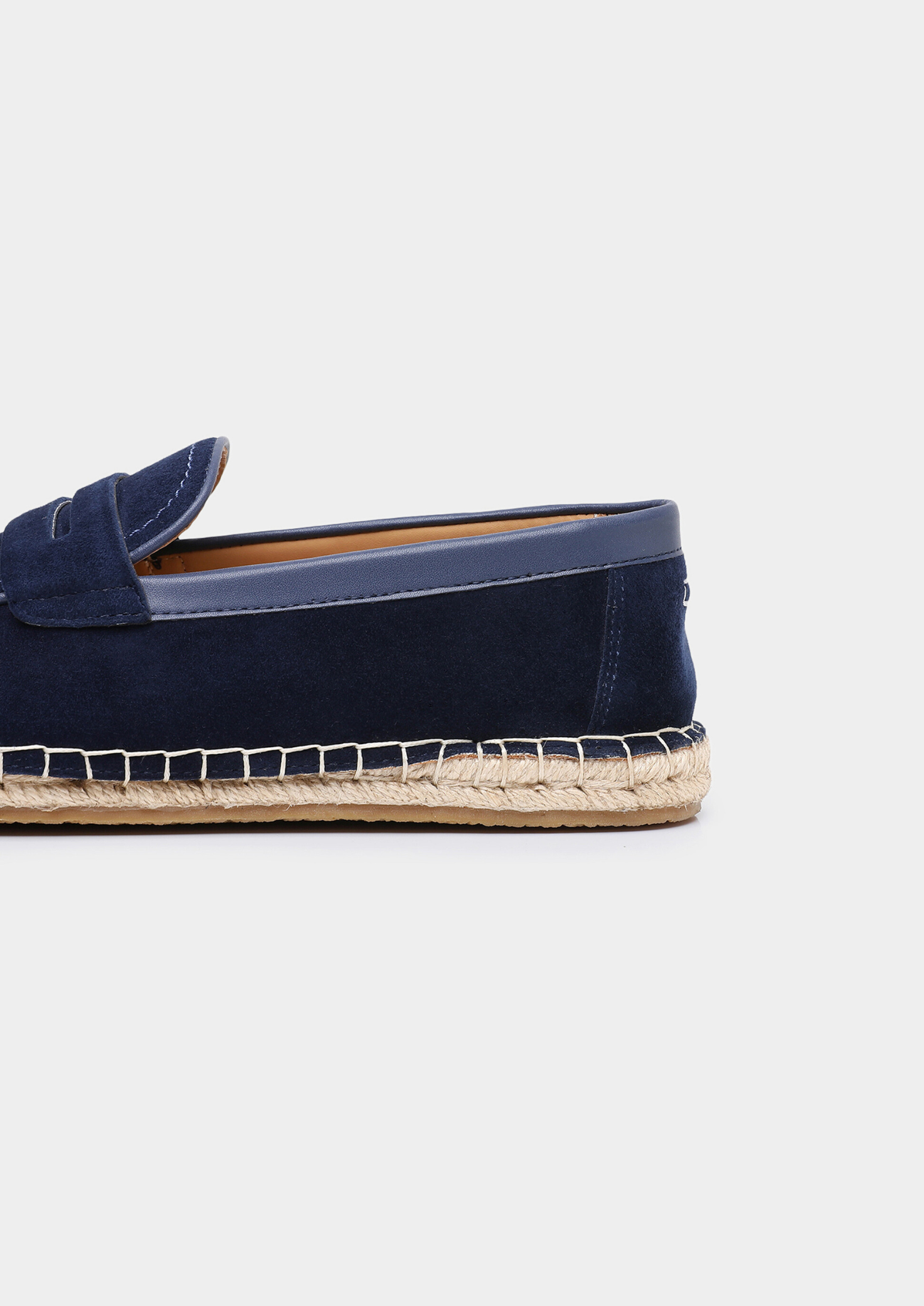 Penny Seaside Espadrilles - Navy Blue | Vallentty