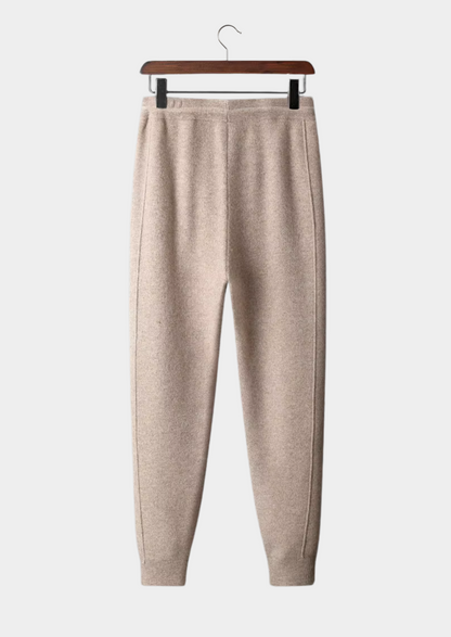 Pure Extra-Fine Merino Wool Leisure Joggers | Vallentty