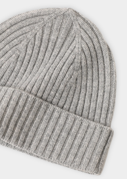 Pure Extra-Fine Merino Wool Wintertime Essentials - Light Gray | Vallentty