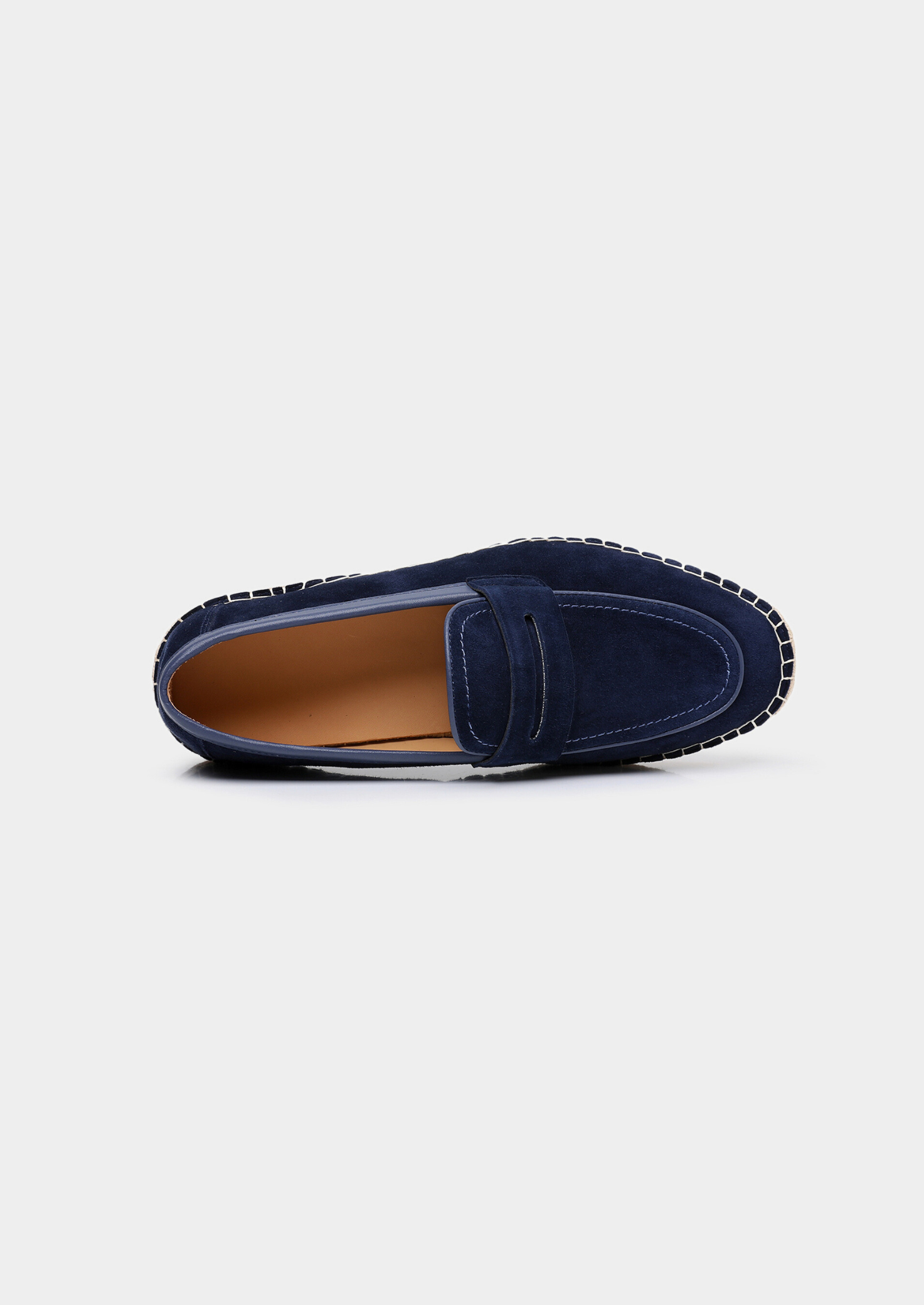Penny Seaside Espadrilles - Navy Blue | Vallentty
