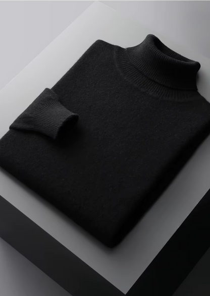 Pure Extra-Fine Merino Wool Classic Rollneck | Vallentty