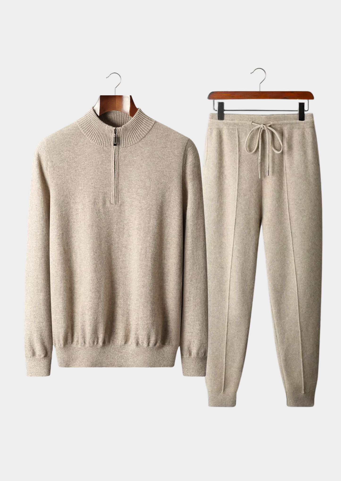 Pure Extra-Fine Merino Wool Santoni Set | Vallentty