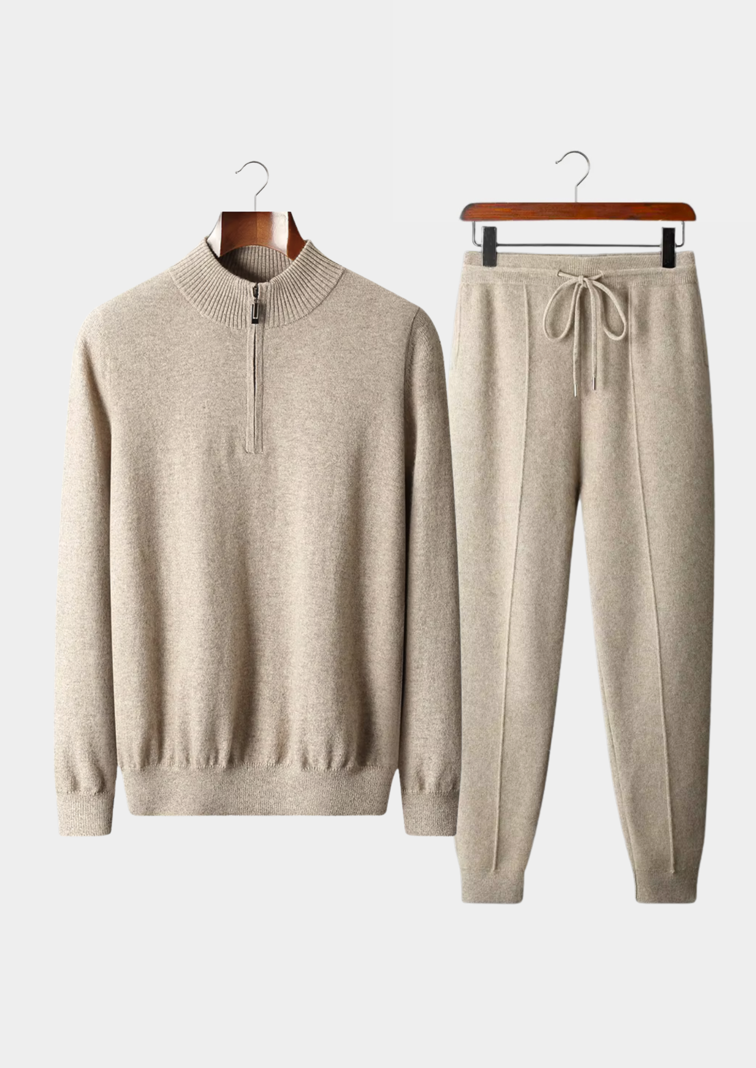 Pure Extra-Fine Merino Wool Santoni Set | Vallentty