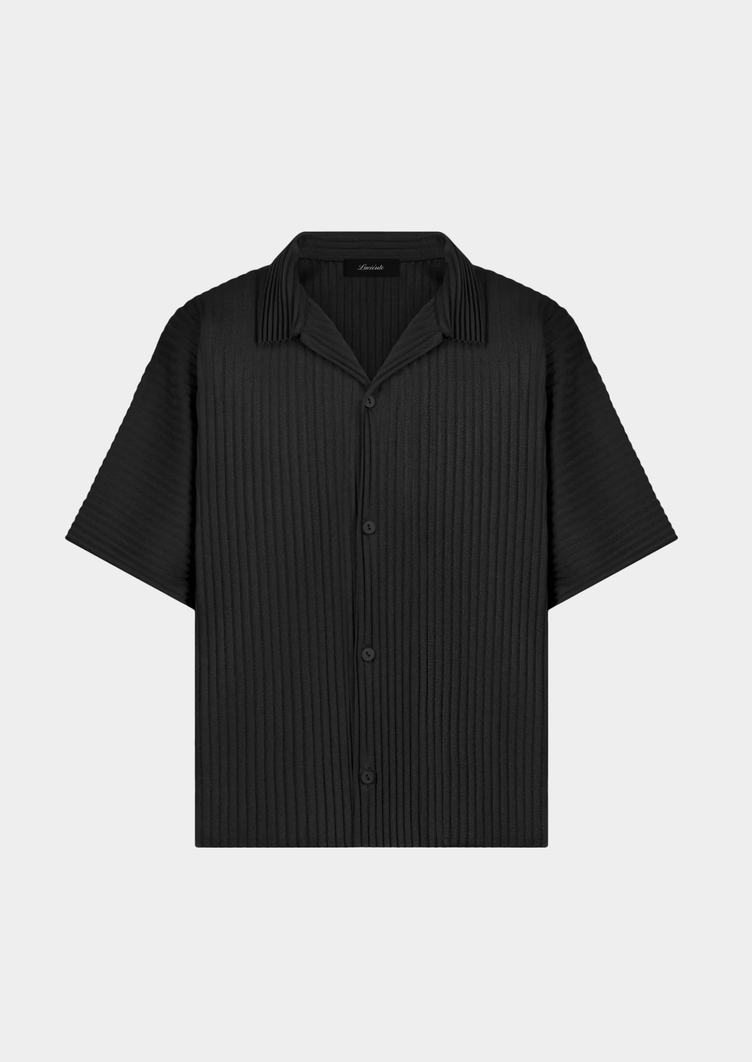 Black Pleated Summer Set | Vallentty