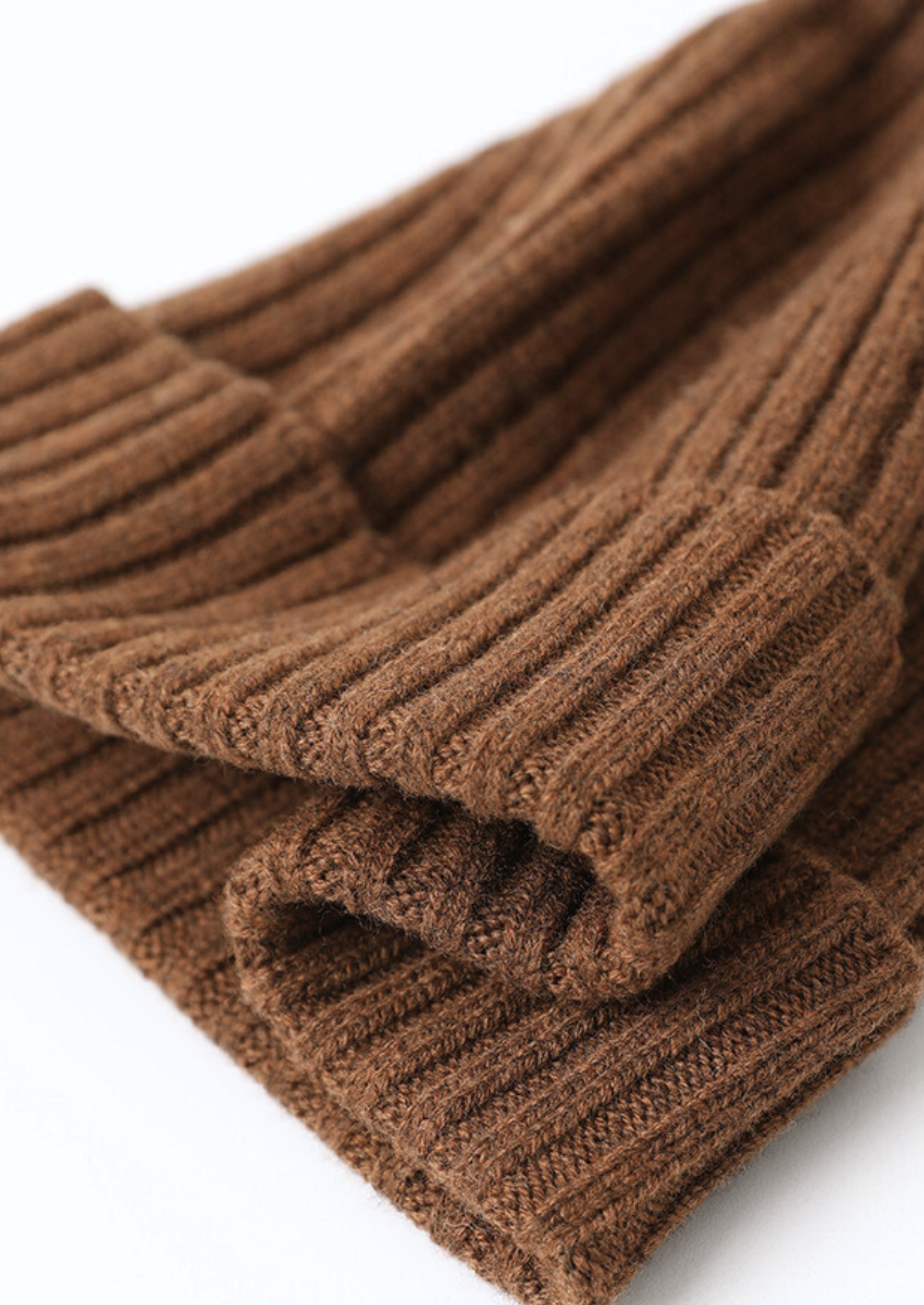 Pure Extra-Fine Merino Wool Wintertime Essentials - Coffee | Vallentty