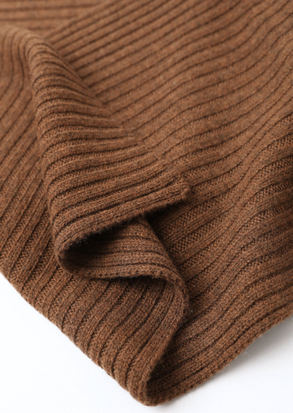 Pure Extra-Fine Merino Wool Wintertime Essentials - Coffee | Vallentty