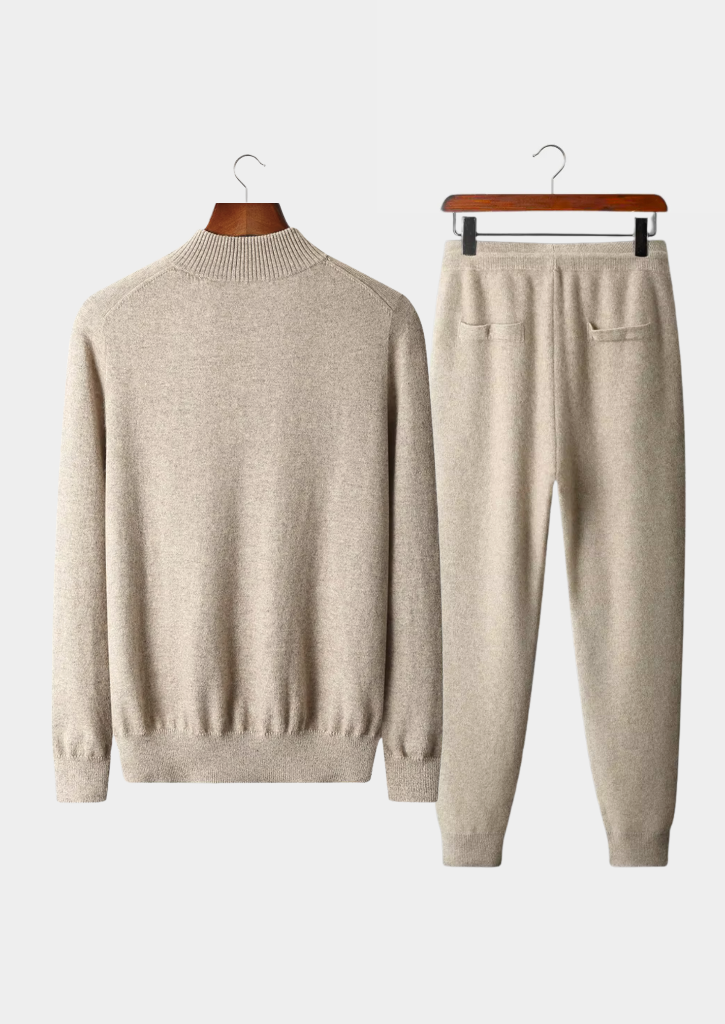 Pure Extra-Fine Merino Wool Santoni Set | Vallentty