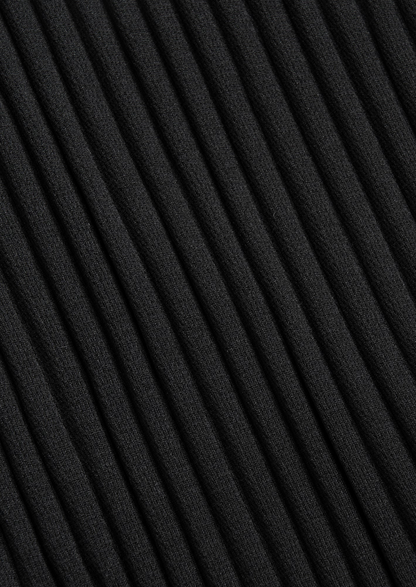 Black Pleated Summer Set | Vallentty