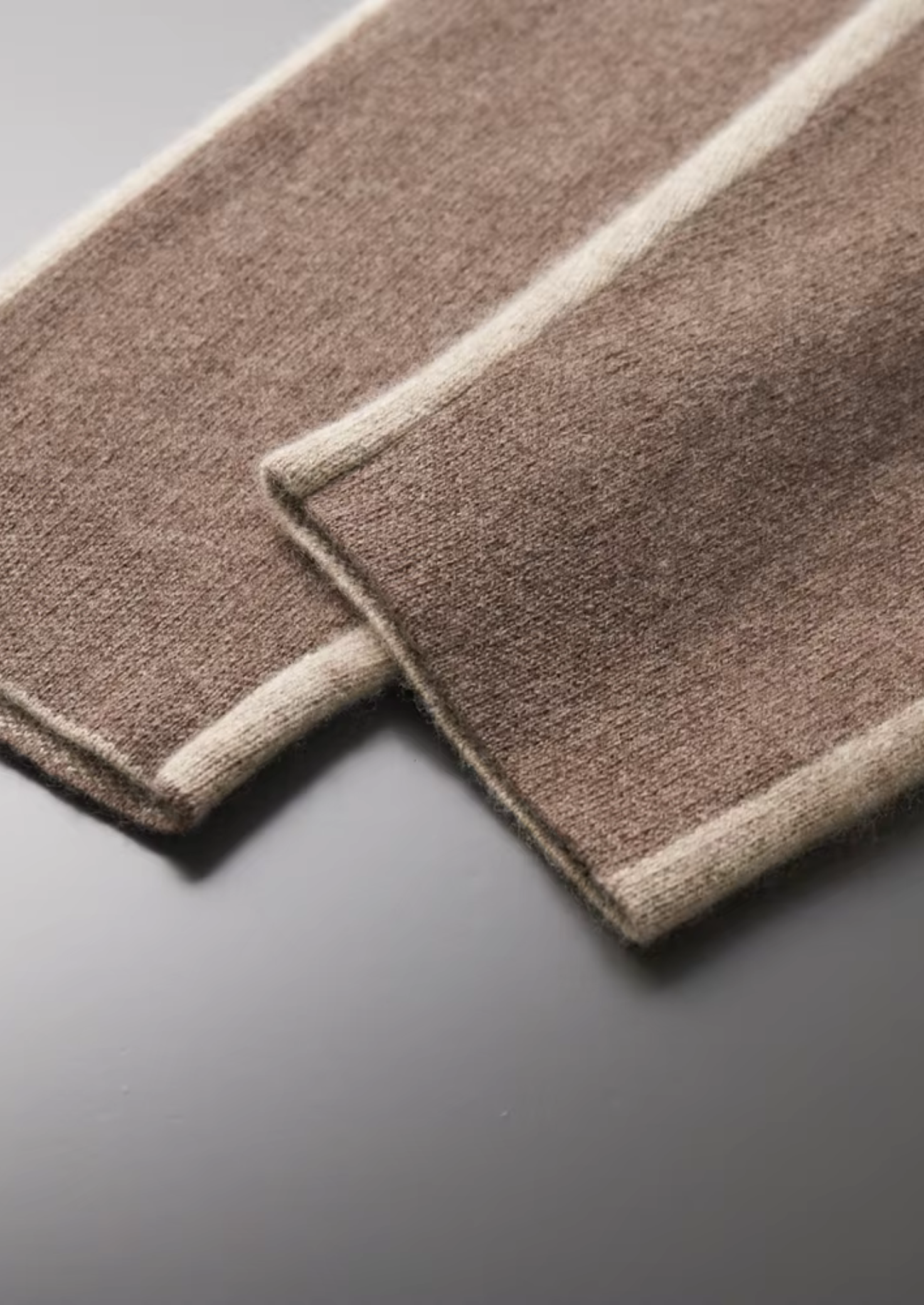Premium Cashmere Sand Torino Leisure Set | Vallentty