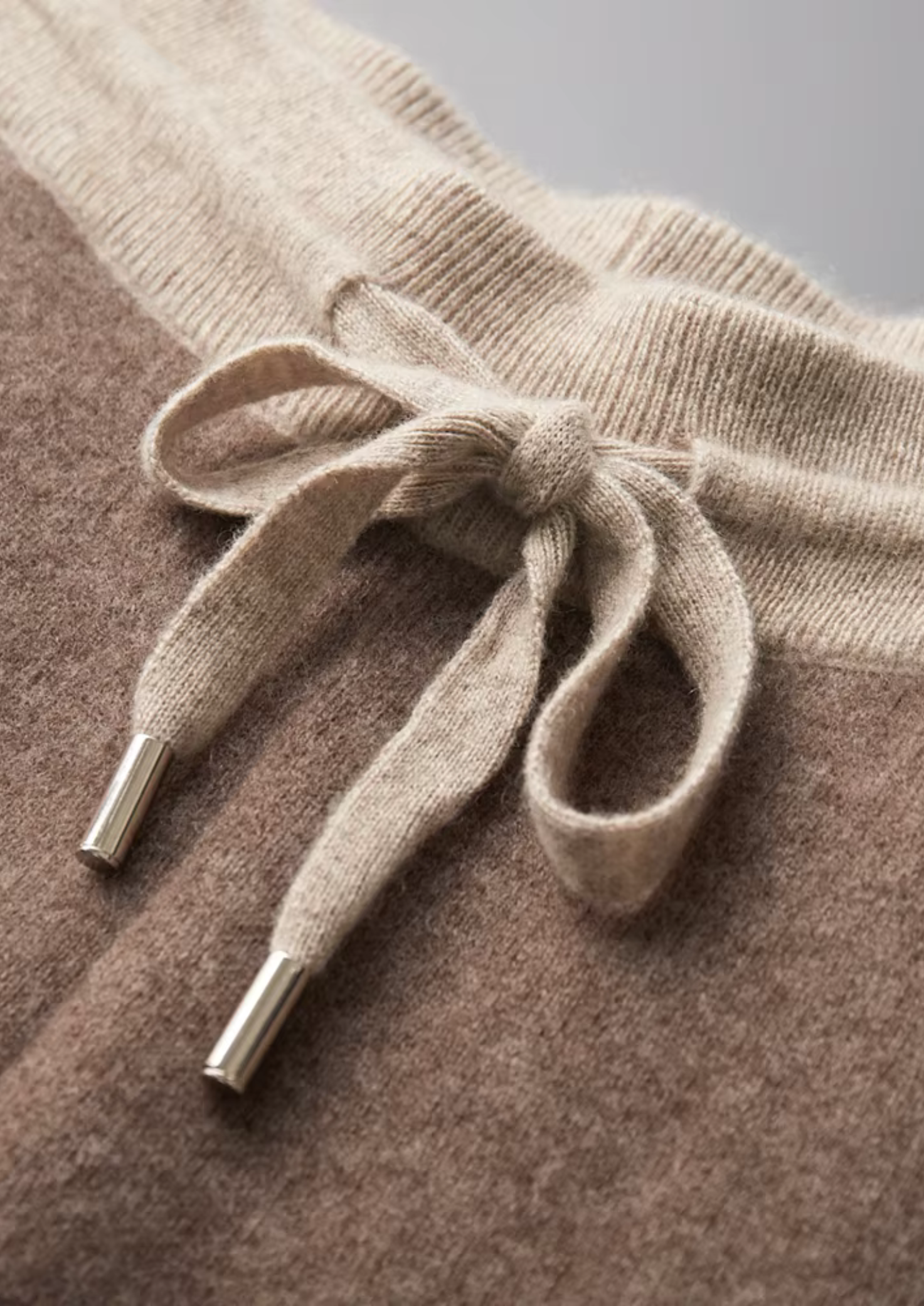 Premium Cashmere Sand Torino Leisure Set | Vallentty