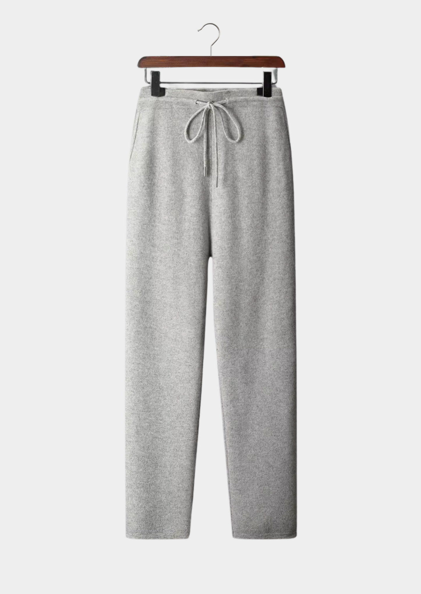 Pure Extra-Fine Merino Wool Leisure Trousers | Vallentty