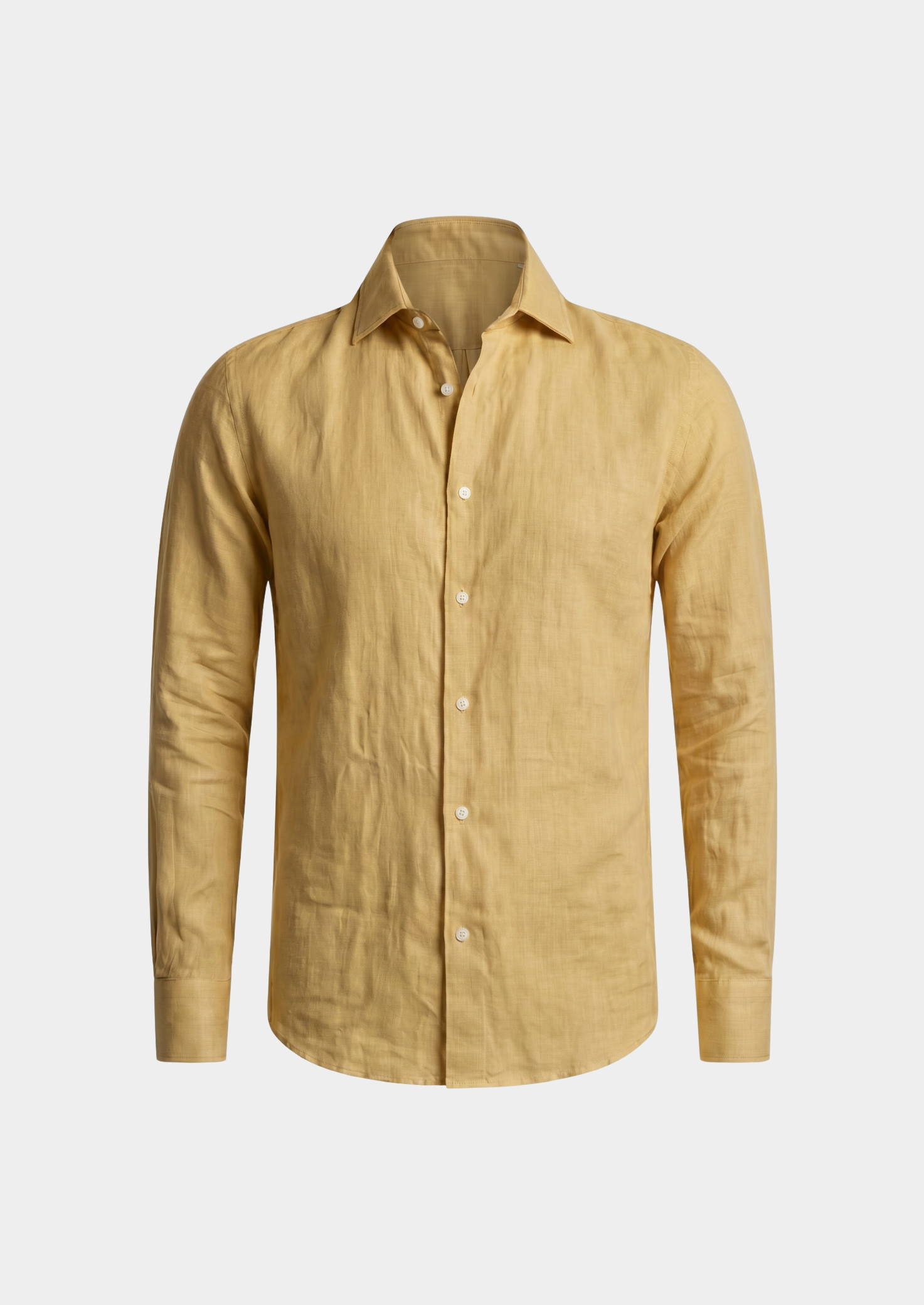 Portofino Coastal Shirt - Yellow | Vallentty