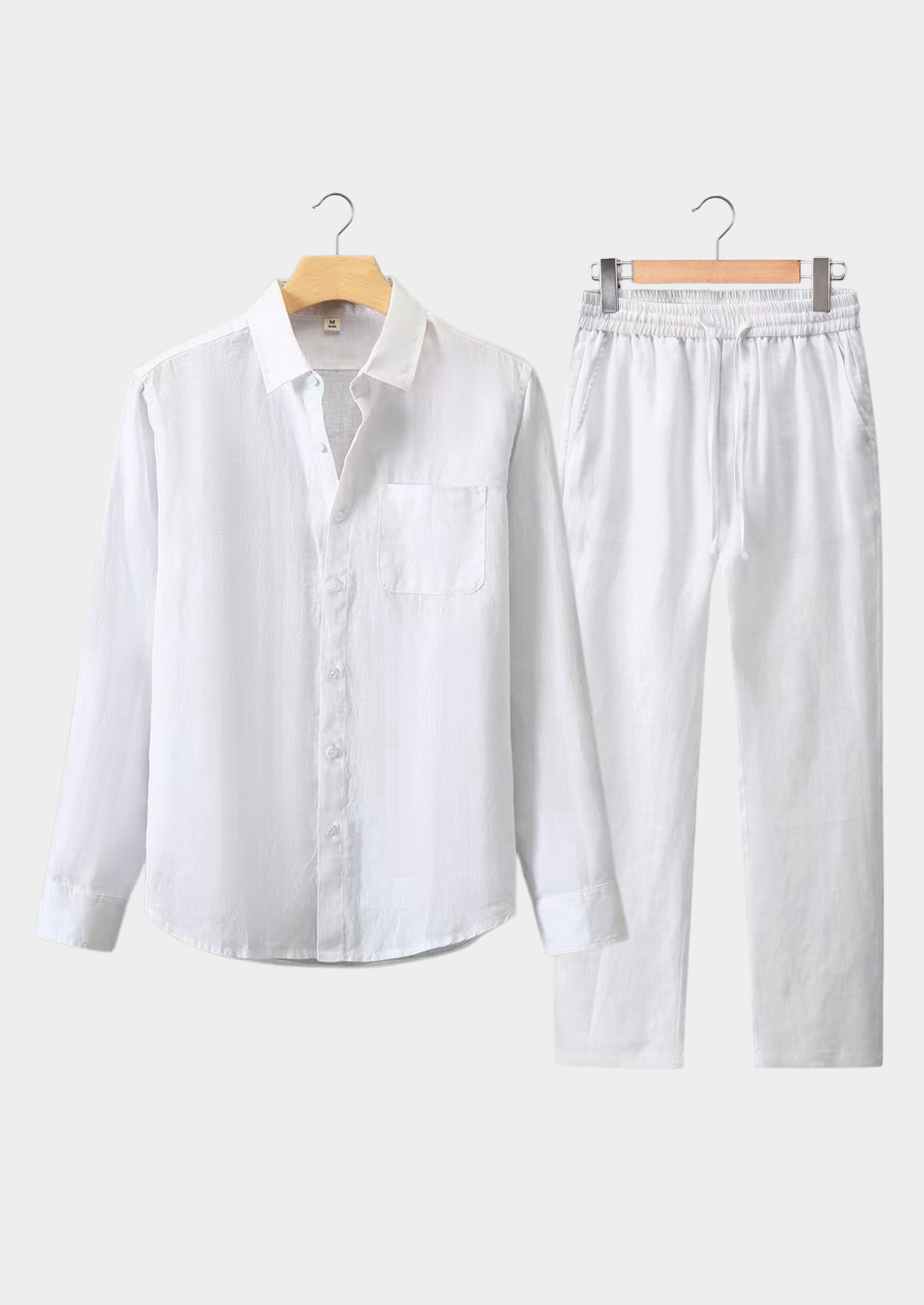 Dolcevita Longsleeve Summer Set - All White | Vallentty