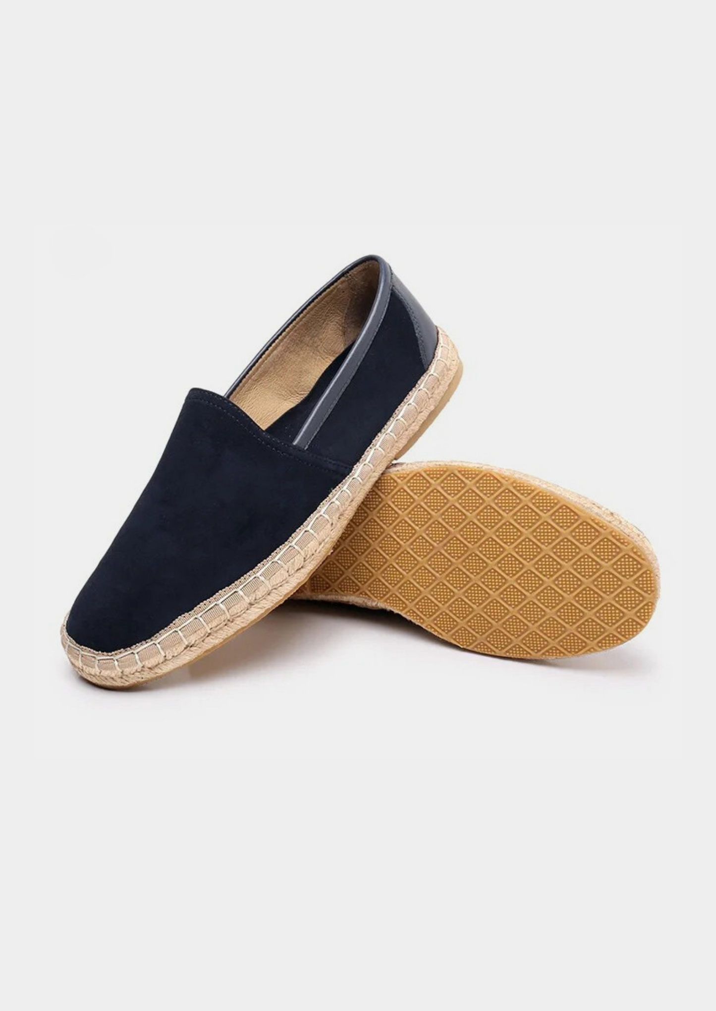 Seaside Espadrilles - Navy Blue | Vallentty