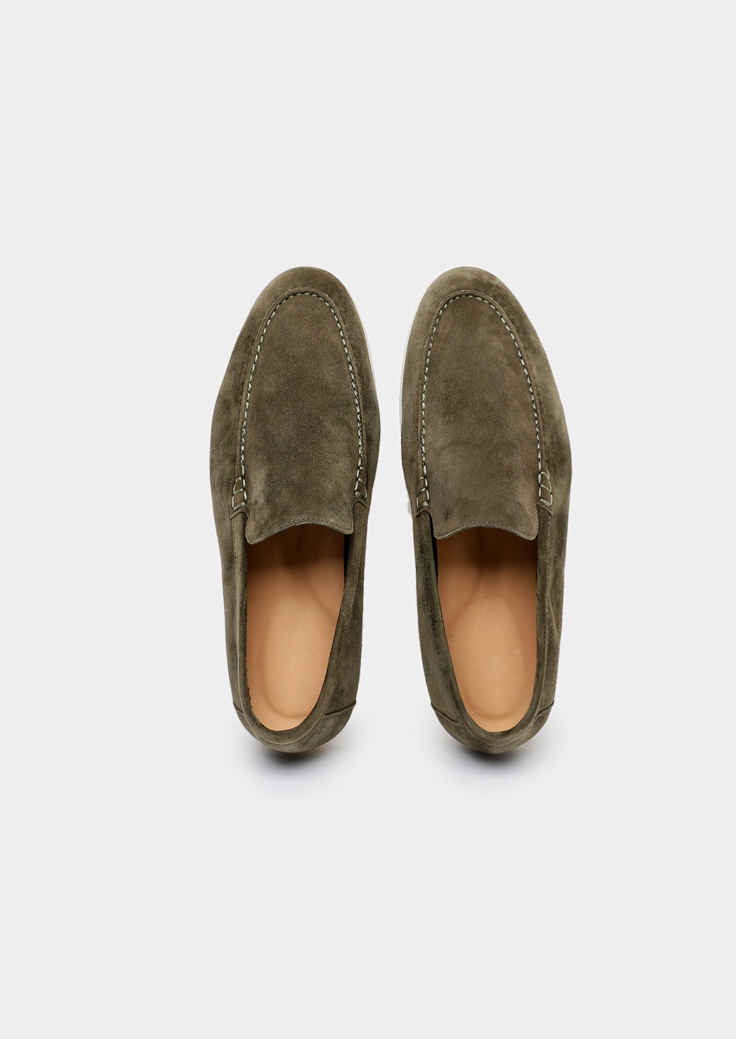 Marina Loafers - Olive | Vallentty