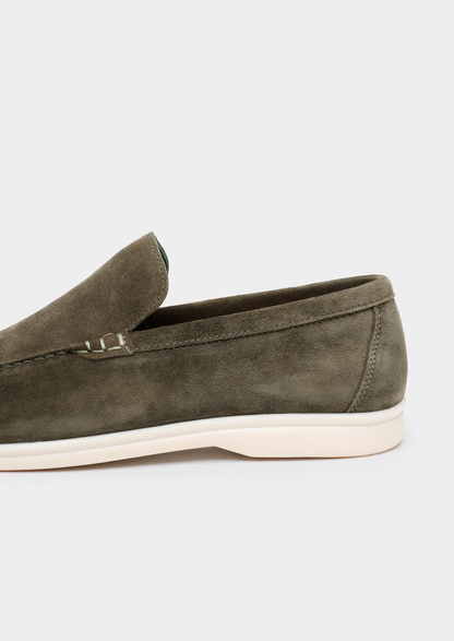 Marina Loafers - Olive | Vallentty