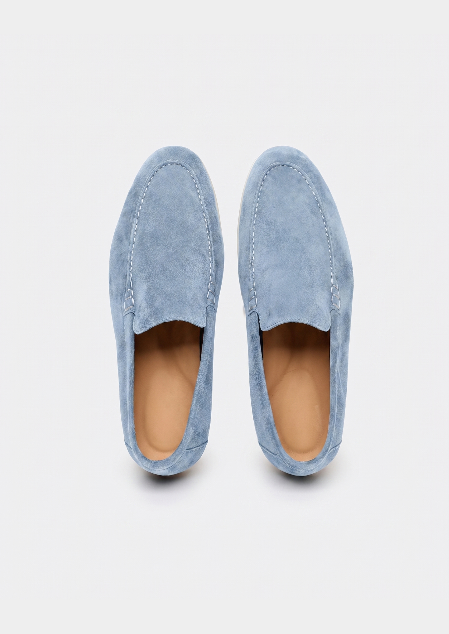 Marina Loafers - Baby Blue | Vallentty