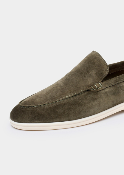 Marina Loafers - Olive | Vallentty