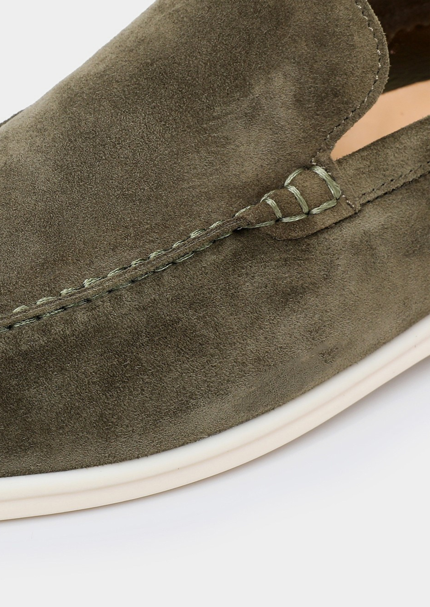 Marina Loafers - Olive | Vallentty
