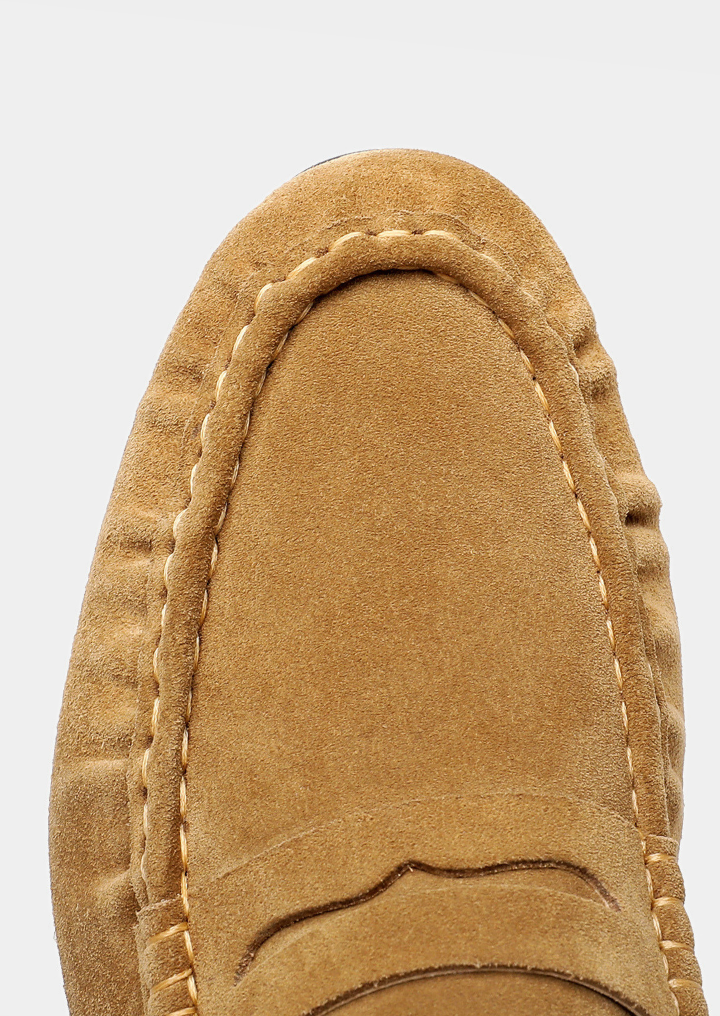 Caramel Classic Penny Suede Loafers | Vallentty