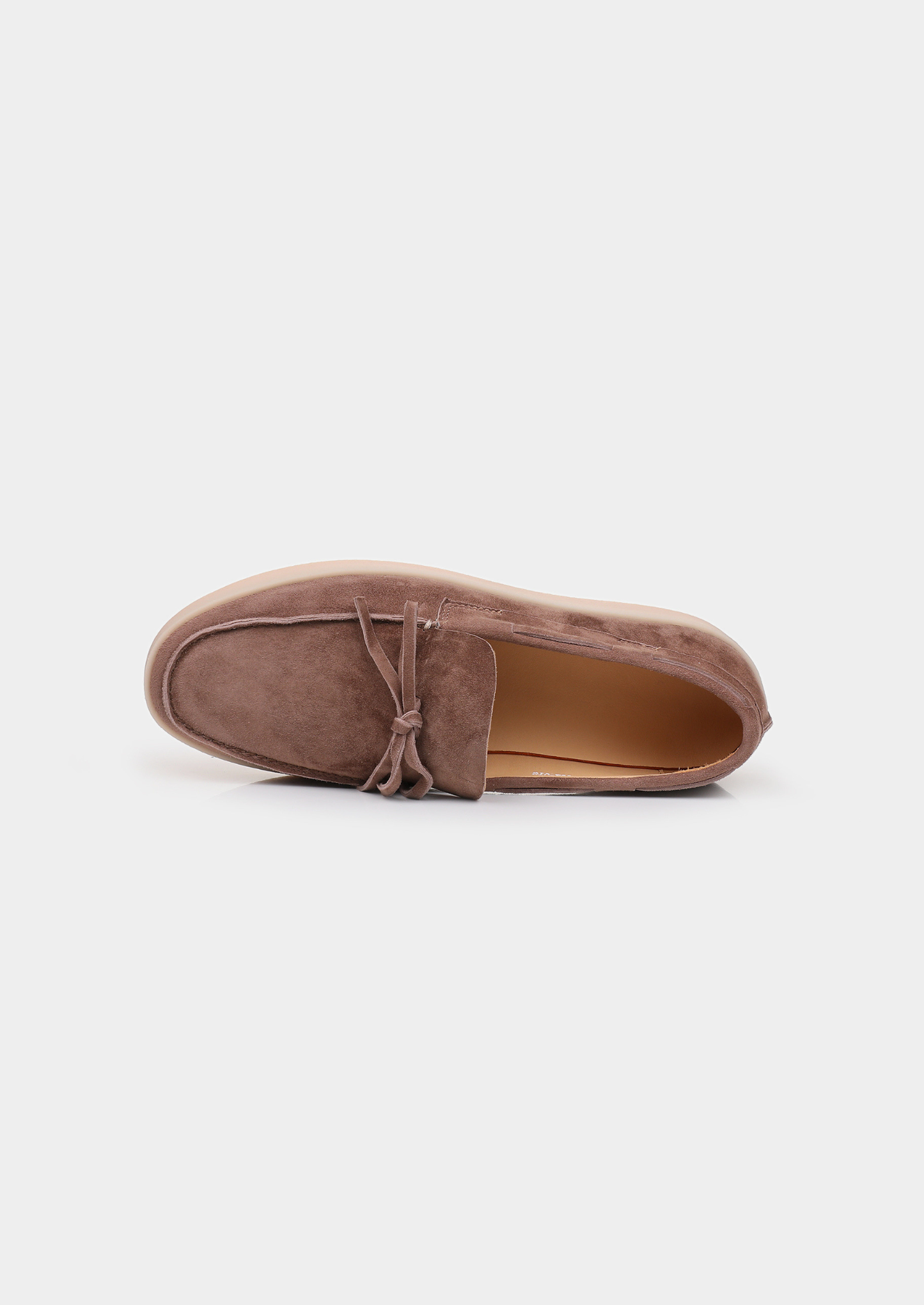 Chestnut Taupe Boat Loafers | Vallentty