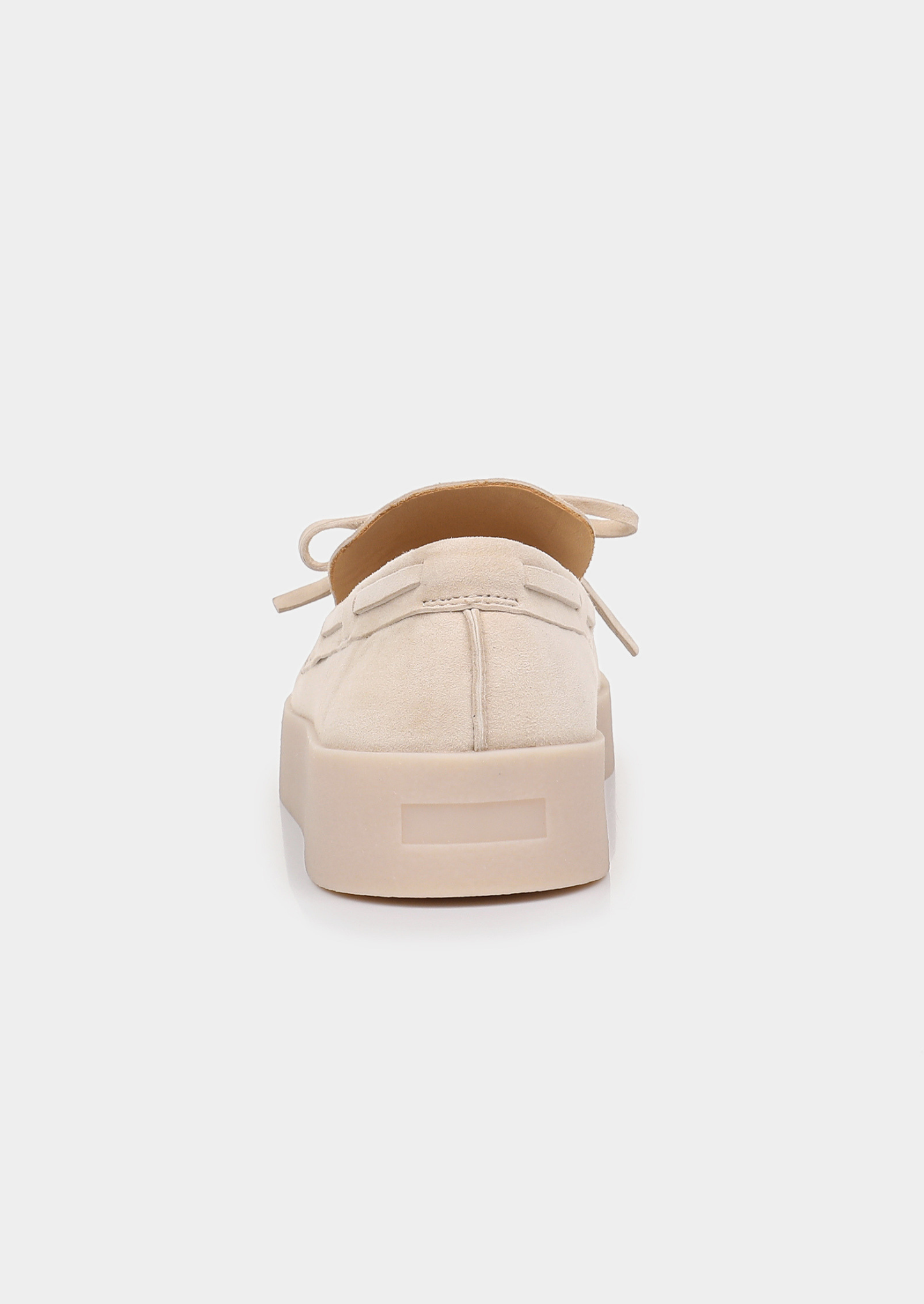 Ivory Boat Loafers | Vallentty