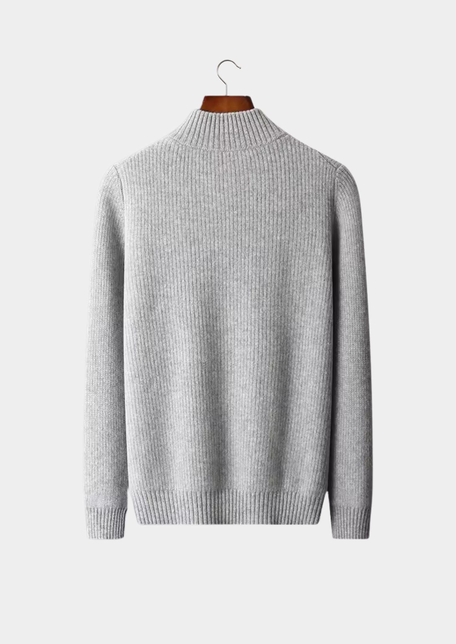 Pure Extra-Fine Merino Wool Ribbed Cardigan | Vallentty