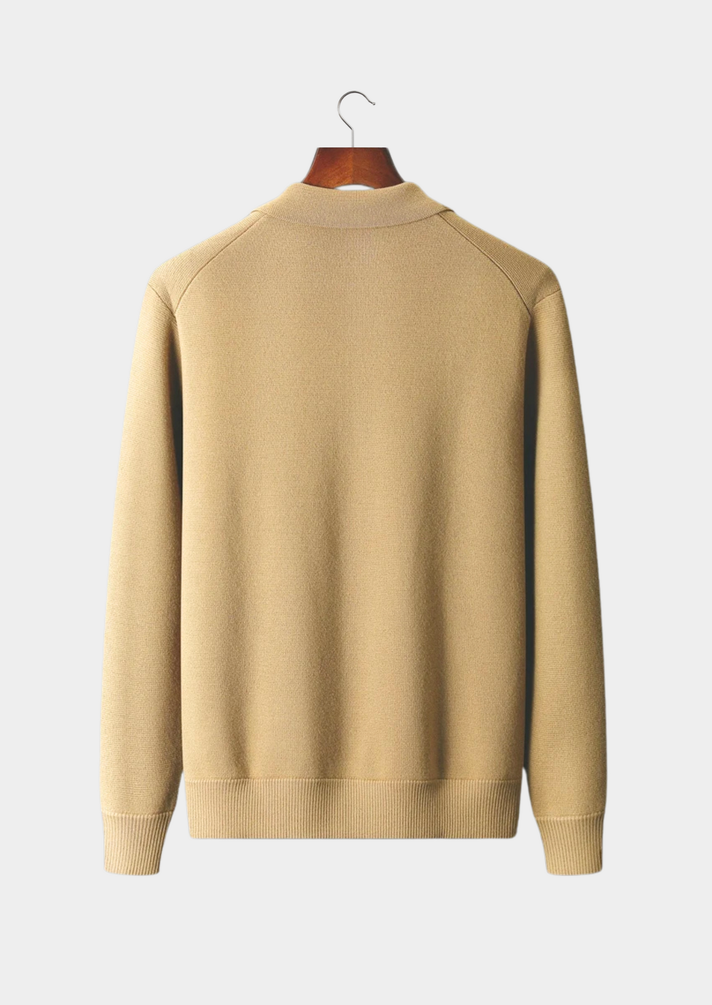 Pure Extra-Fine Merino Wool Button Overshirt | Vallentty