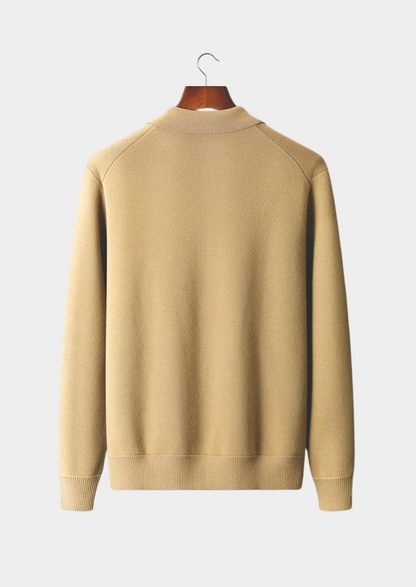 Pure Extra-Fine Merino Wool Button Overshirt | Vallentty