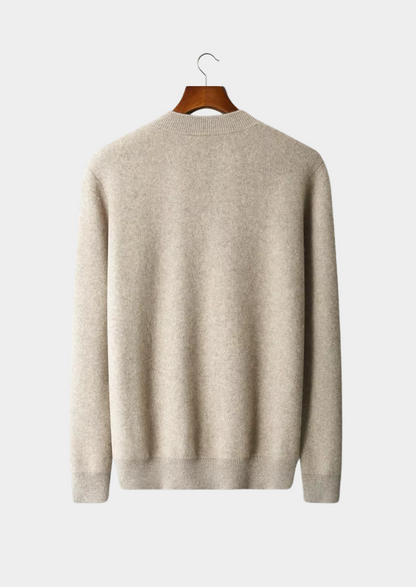 Pure Extra-Fine Merino Wool V-Neck Cardigan | Vallentty