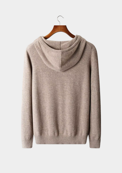 Pure Extra-Fine Merino Wool Leisure Hoodie | Vallentty