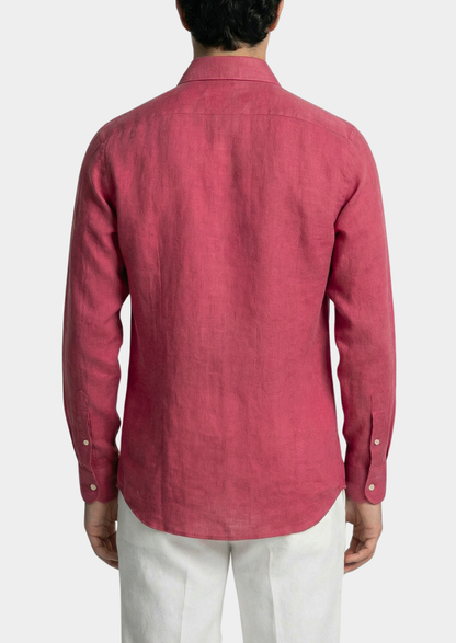 Portofino Coastal Shirt - Pink | Vallentty