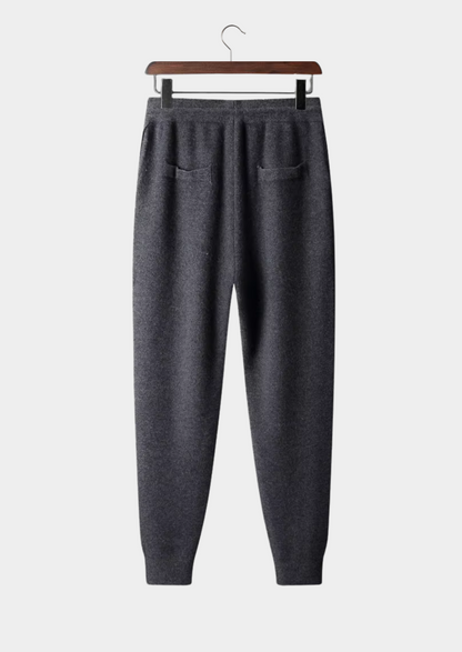 Pure Extra-Fine Merino Wool Leisure Joggers | Vallentty